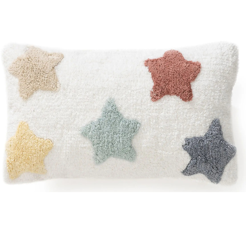 Κάλυμμα Μαξιλαριού Stars Multicolour 30x50cm