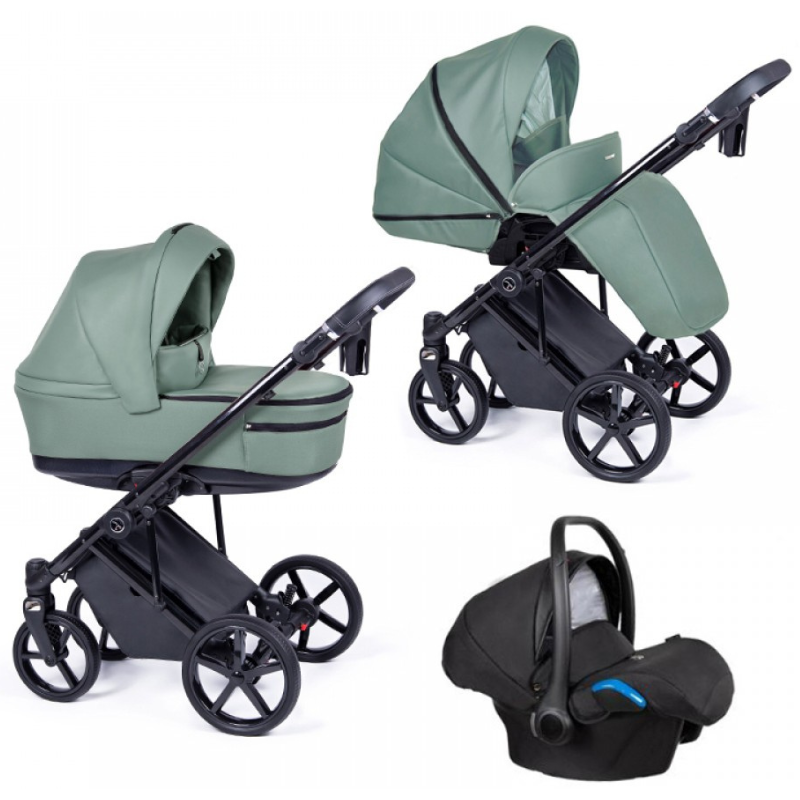 Πολυκαρότσι Fado 3 in 1  Eco Leather Mint Coletto