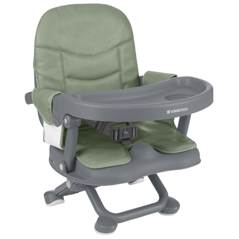 Καρεκλάκι Φαγητού Booster Pappo Army Green KikkaBoo