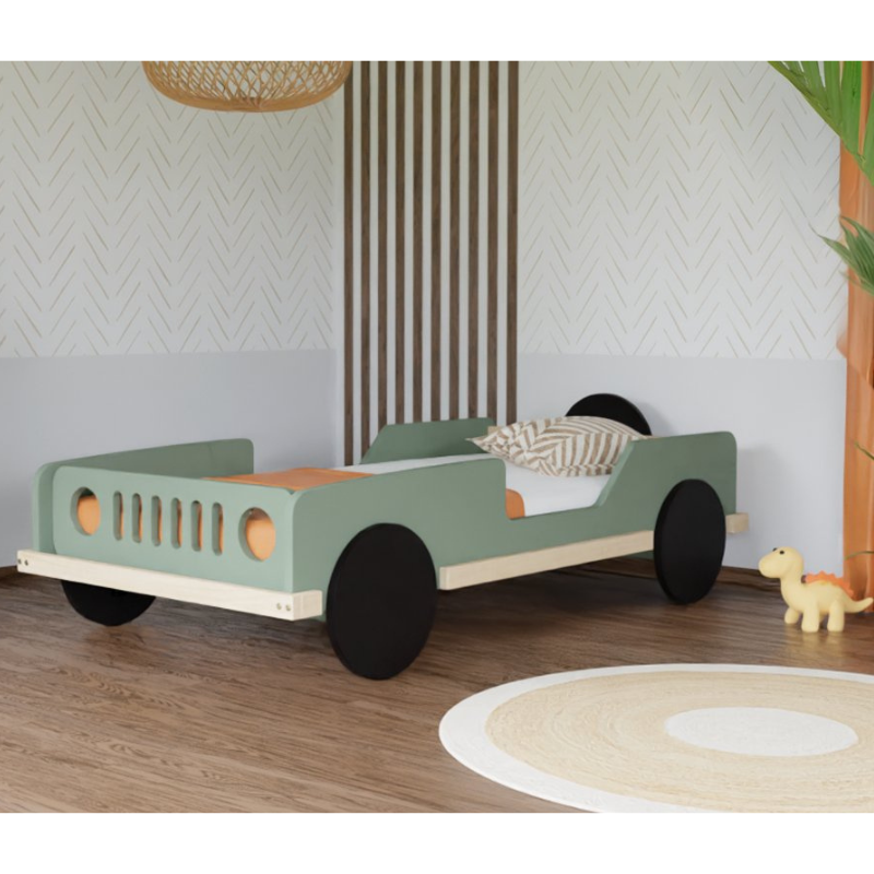 Παιδικό Κρεβάτι Jeep 80x160cm - 10% Έκπτωση στο Στρώμα