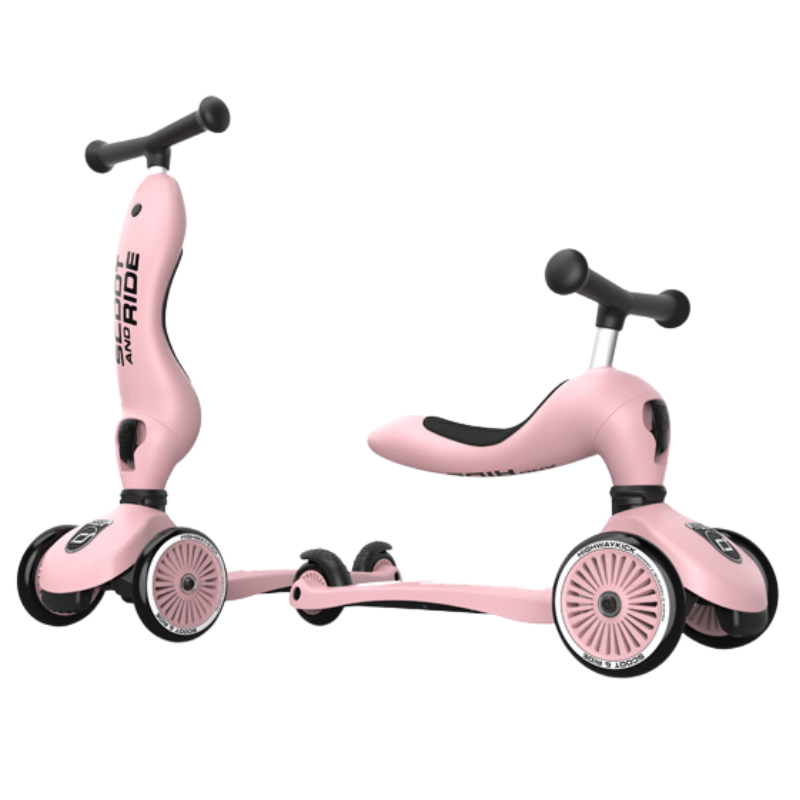 Scoot & Ride Πατίνι 2 σε 1 Highwaykick 1 Pink