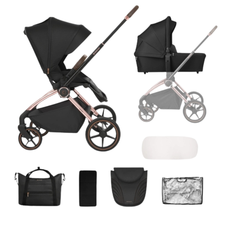 Καρότσι Kara 2 Σε 1 Black KikkaBoo