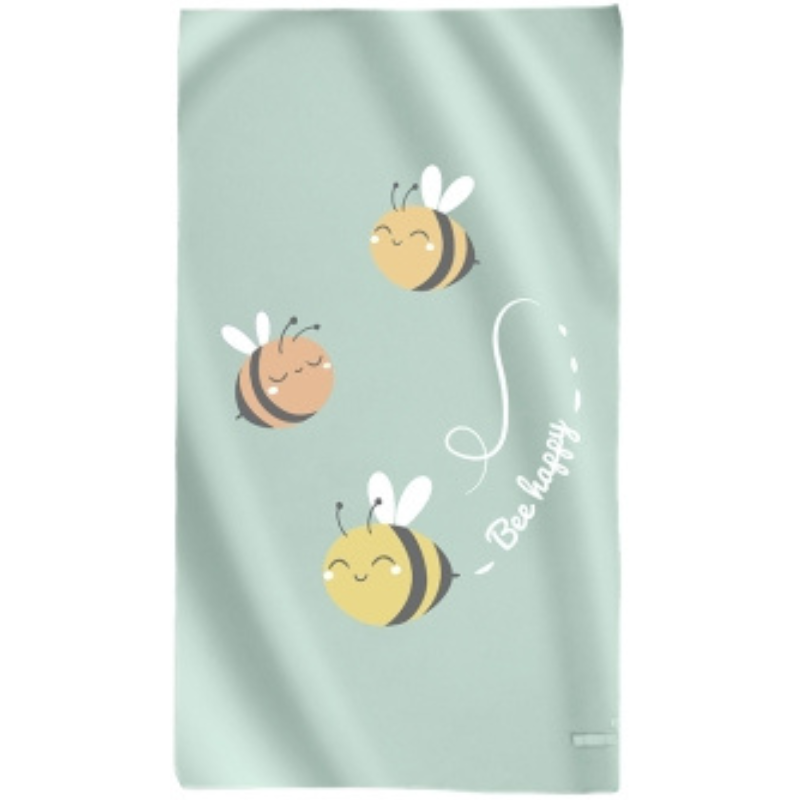 Πετσέτα Παραλίας Microfiber Bee Happy 75x140cm