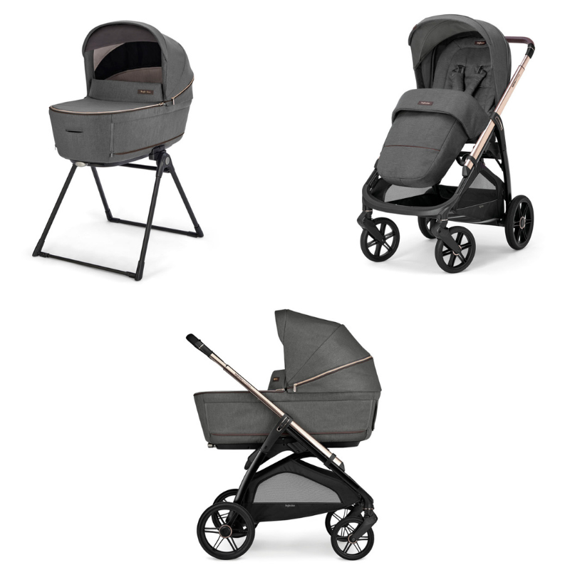 Βρεφικό Καρότσι Aptica Duo Velvet Grey Inglesina 2025
