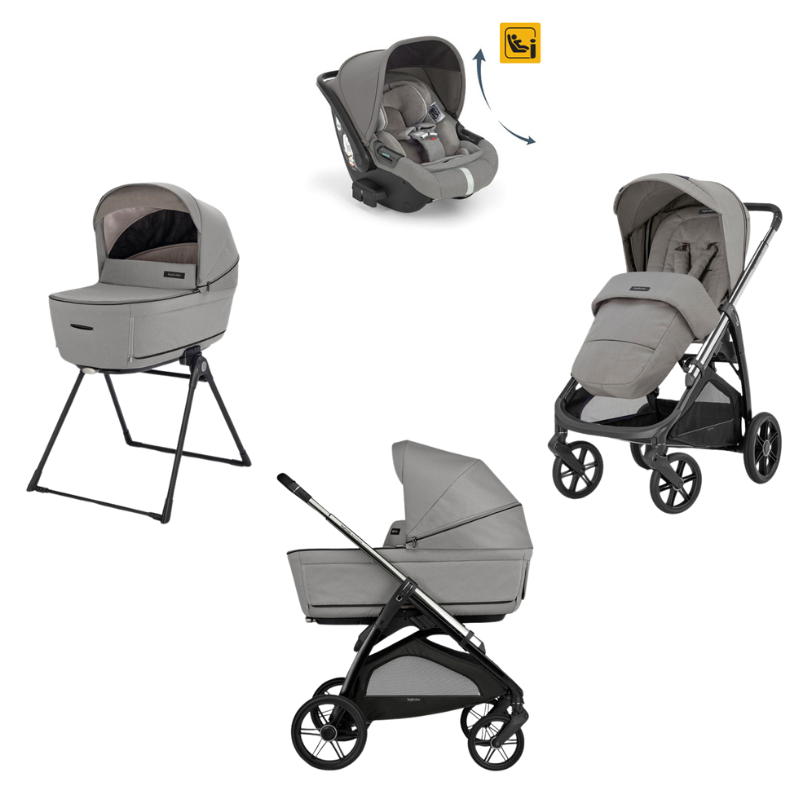 Βρεφικό Καρότσι Aptica Quattro Platinum Grey Inglesina 2025