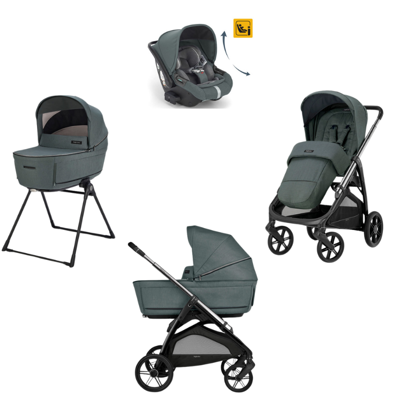 Βρεφικό Καρότσι Aptica Quattro Emerald Green Inglesina 2025