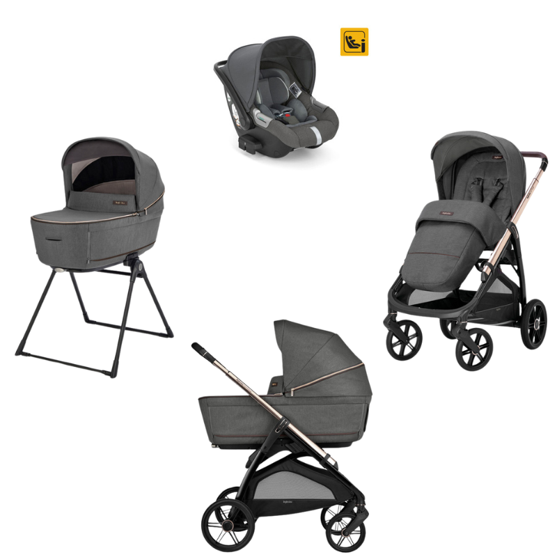 Βρεφικό Καρότσι Aptica Quattro Velvet Grey Inglesina 2025