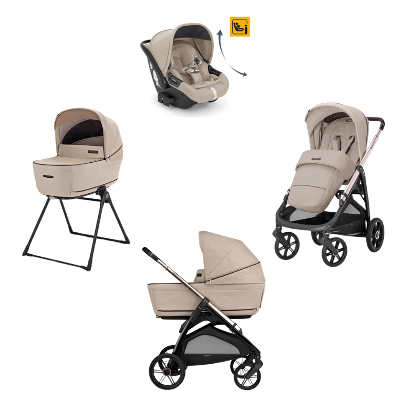 Βρεφικό Καρότσι Aptica Quattro Pashmina Beige Inglesina 2025