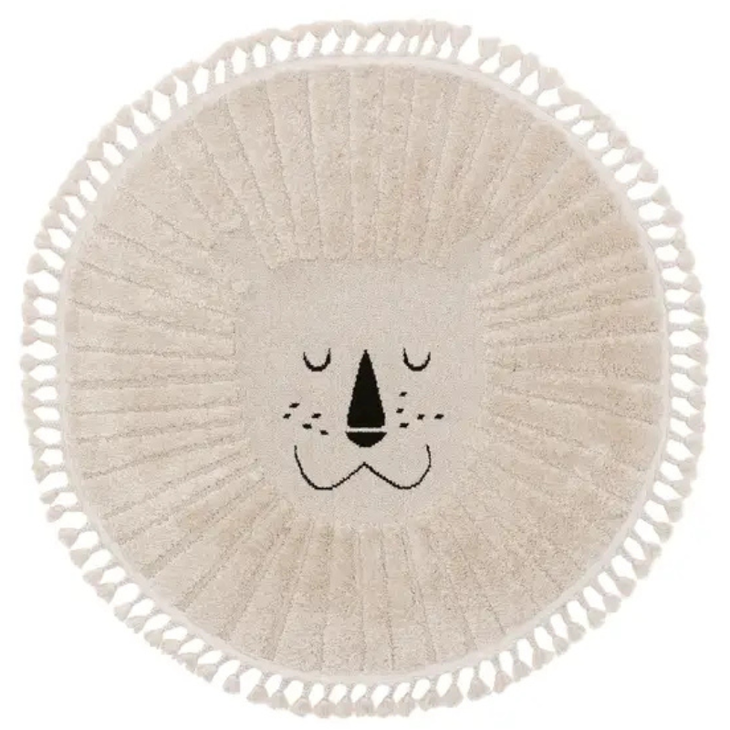 Παιδικό Χαλί Momo Cream Ø120cm