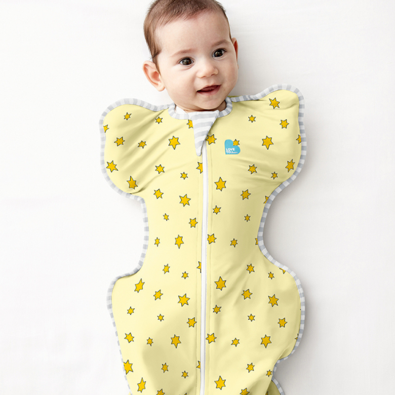 Υπνόσακος/ Swaddle UP Original Yellow Superstars 0.2tog 6-8.5kg Medium