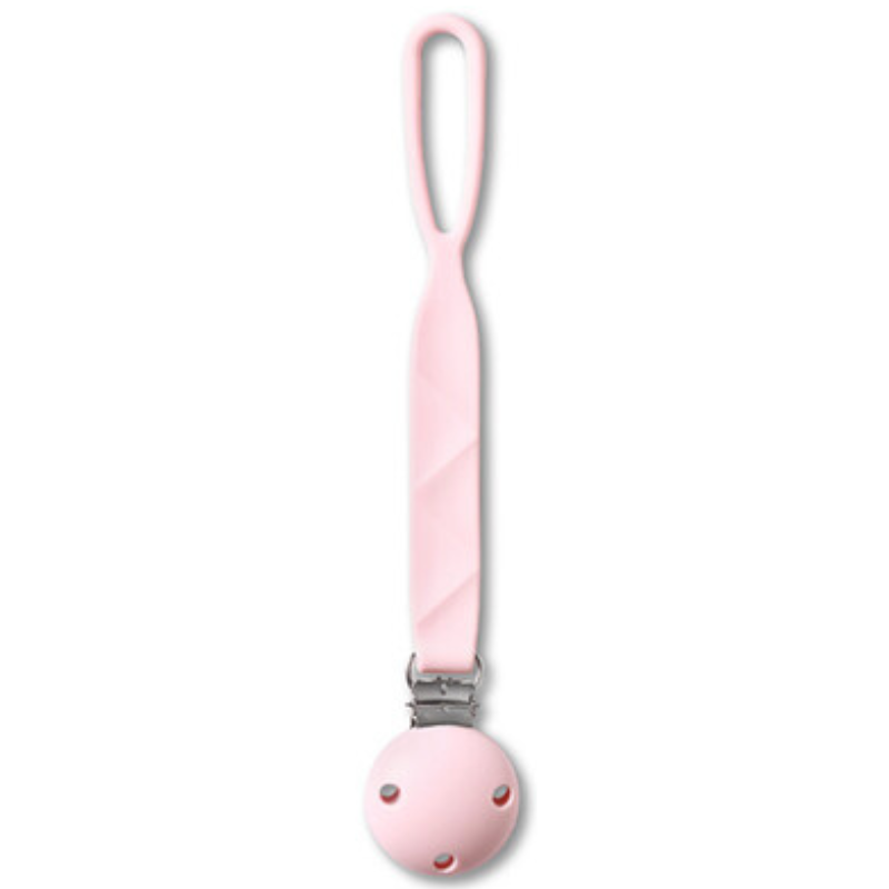 Κλιπ Πιπίλας Σιλικόνης Baby Pink 0+m