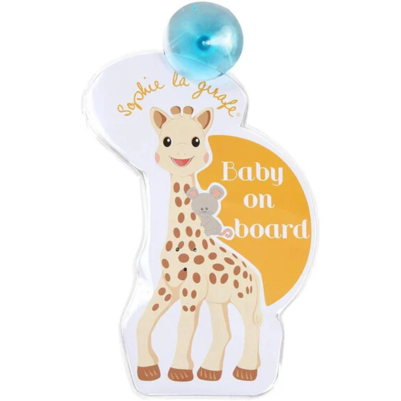 Σήμα Baby on Board Με Φωτάκια Sophie La Girafe
