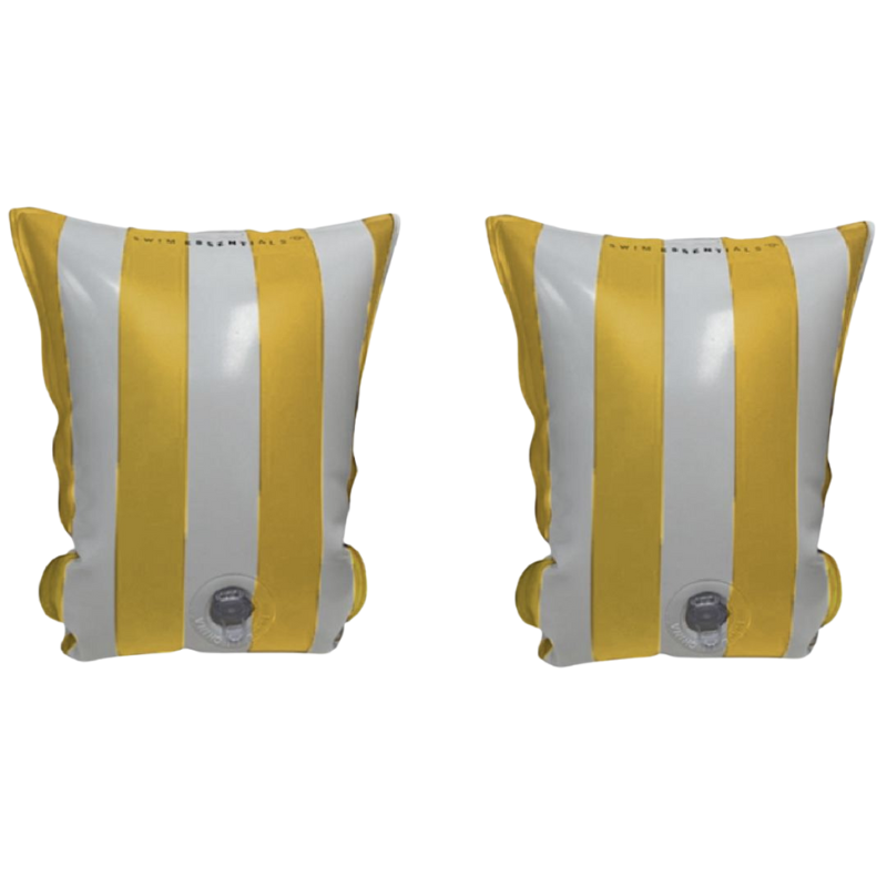Παιδικά Μπρατσάκια Yellow Striped 0-2 Ετών