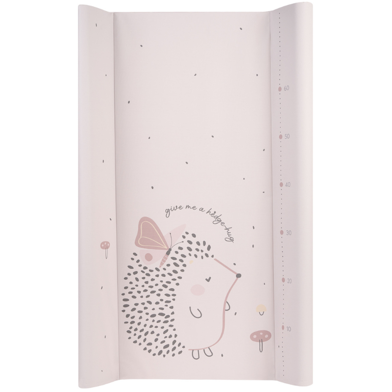 Αλλαξιέρα Σκληρή PVC Hedge-hugs Pink 50x70cm