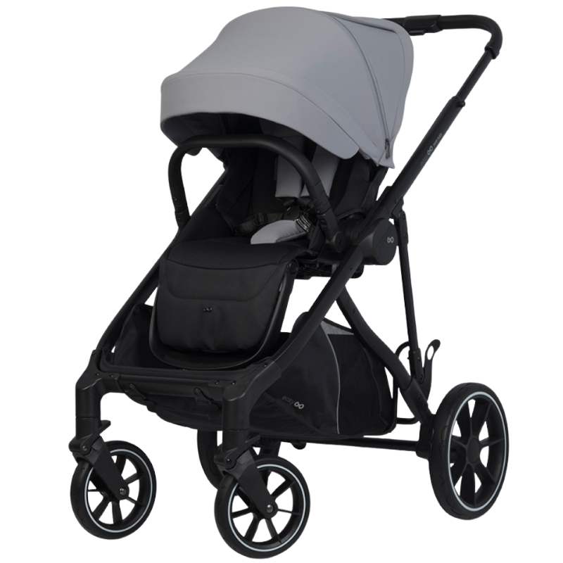 Καρότσι Διδύμων Eurocart Duoflex Cloudy Grey EasyGo