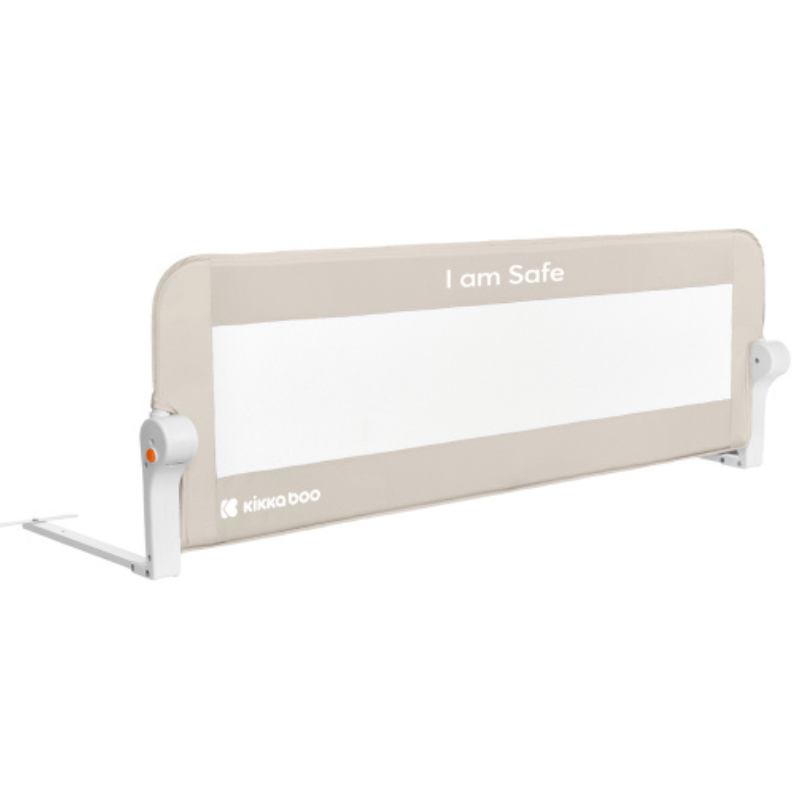 Προστατευτική Μπάρα Κρεβατιού I Am Safe Beige 120cm KikkaBoo