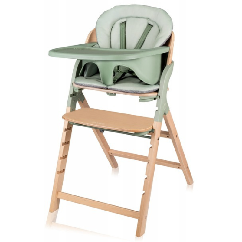 Καρεκλάκι Φαγητού Megan 3 σε 1 Green Wood Lionelo