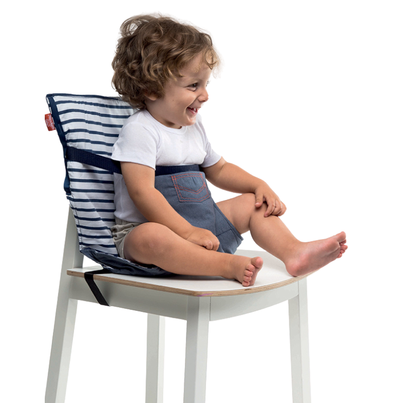 Αναδιπλούμενο Καρεκλάκι Φαγητού Pocket Chair On The Go Denim