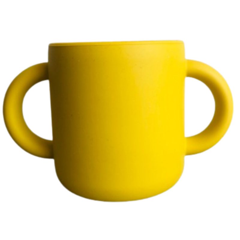 Εκπαιδευτικό Ποτηράκι με Λαβές Yellow