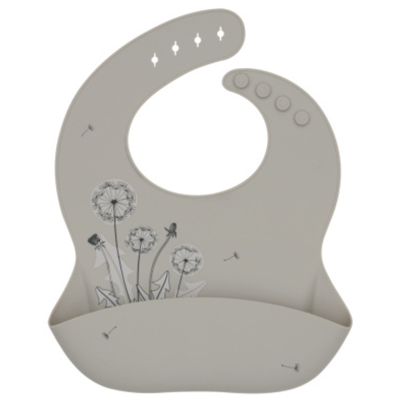 Σαλιάρα Σιλικόνης Flora Safe KikkaBoo