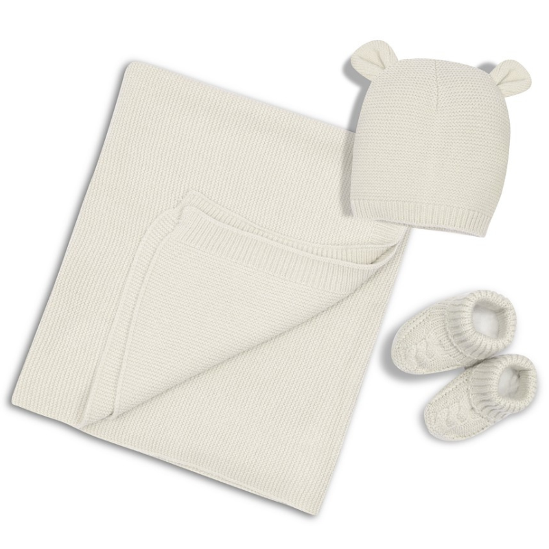 Σετ Δώρου Beige 0-6m 3τμχ