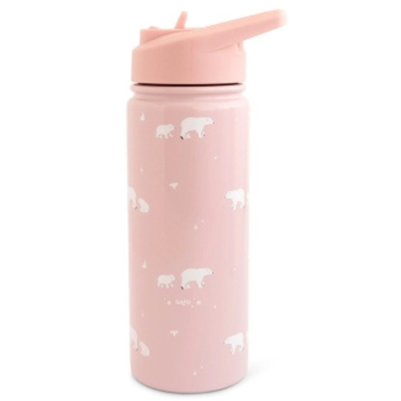 Παγούρι Θερμός Polar Bear Pink 500ml