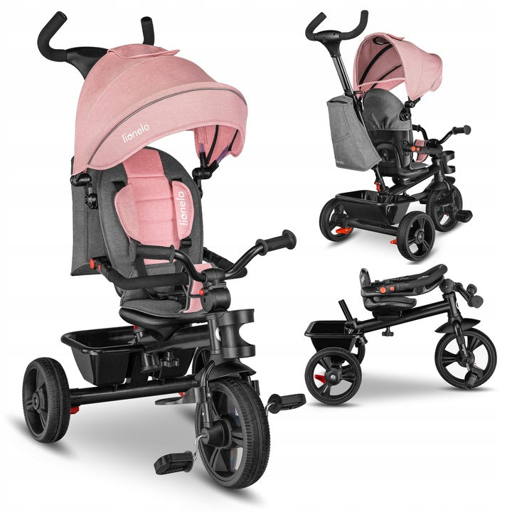 Τρίκυκλο Haari 4 Σε 1 Bubblegum Lionelo