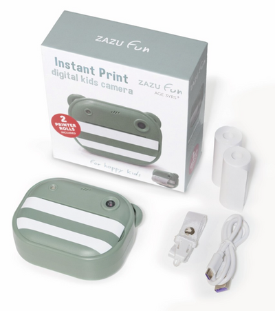 Ψηφιακή Φωτογραφική Μηχανή Με Εκτύπωση Zazu Fun Green 3+ Ετών
