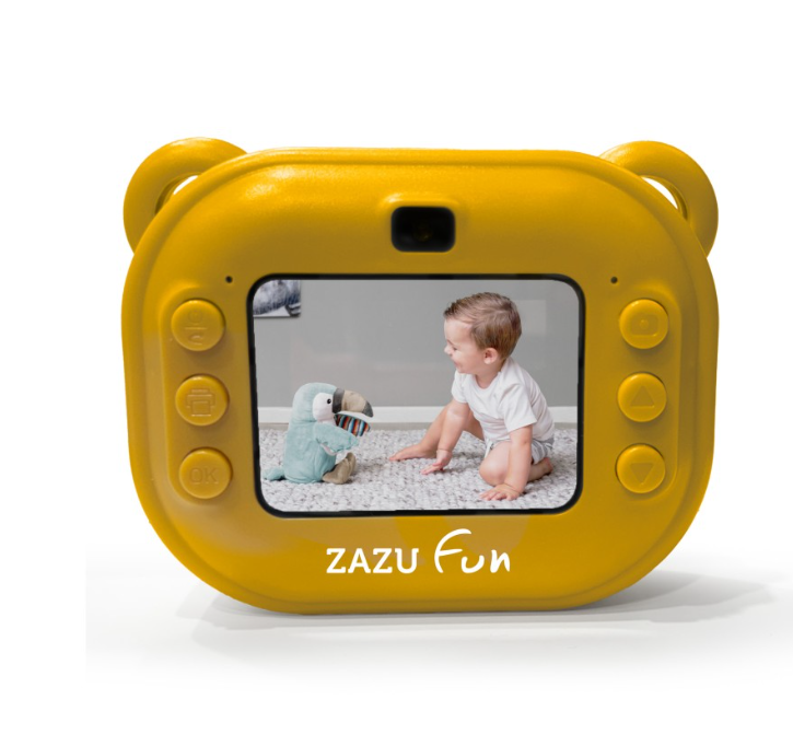 Ψηφιακή Φωτογραφική Μηχανή Με Εκτύπωση Zazu Fun Yellow 3+ Ετών