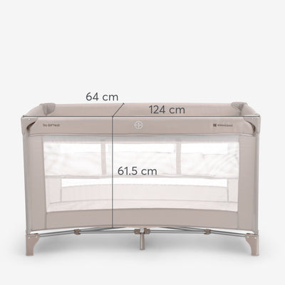 Παρκοκρέβατο 2 Επιπέδων So Gifted Beige KikkaBoo