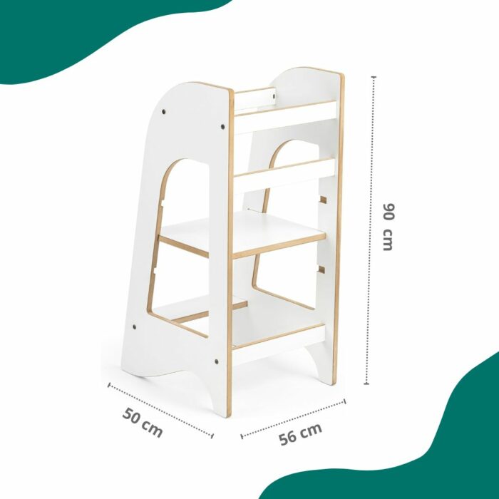 Πύργος Εκμάθησης Kule Mdf White