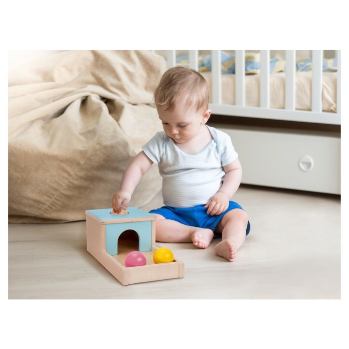 Κουτί Σετ Εκπαιδευτικών Παιχνιδιών Montessori Για Μωρά 7-12m