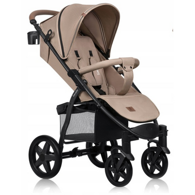 Lionelo Annet Plus Βρεφικό Καρότσι έως 22kg Beige Sand