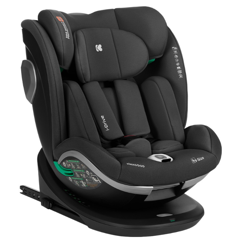 Κάθισμα αυτοκινήτου i-Drive 360°  i-Size 40-150 cm Black KikkaBoo