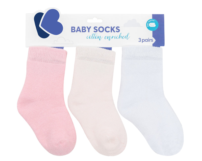 Θερμικές Κάλτσες Pink 6-12m 3τμχ