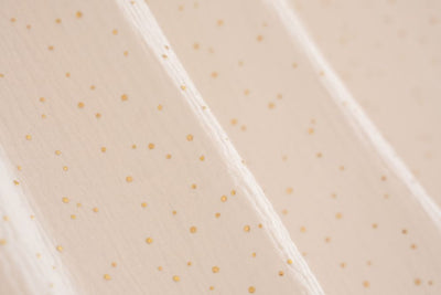 Κουρτίνα Κρεβατιού - Canopy White Gold Dots 350cm