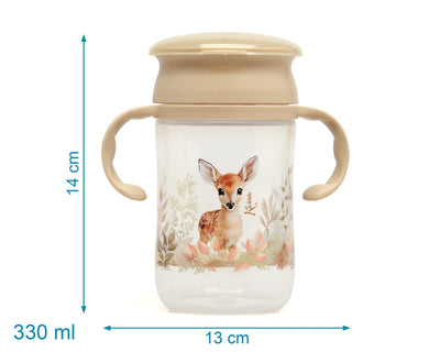 Εκπαιδευτικό Ποτηράκι My Deer 330ml 6+m