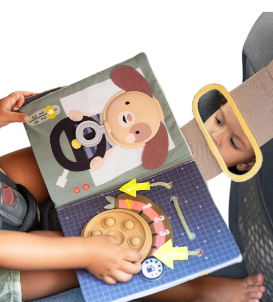 Κρεμαστό Παιχνίδι Δραστηριοτήτων Με Καθρέφτη Ride Time