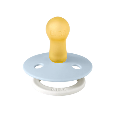 Πιπίλα Colour Glow Latex Iron / Baby Blue 2 τμχ