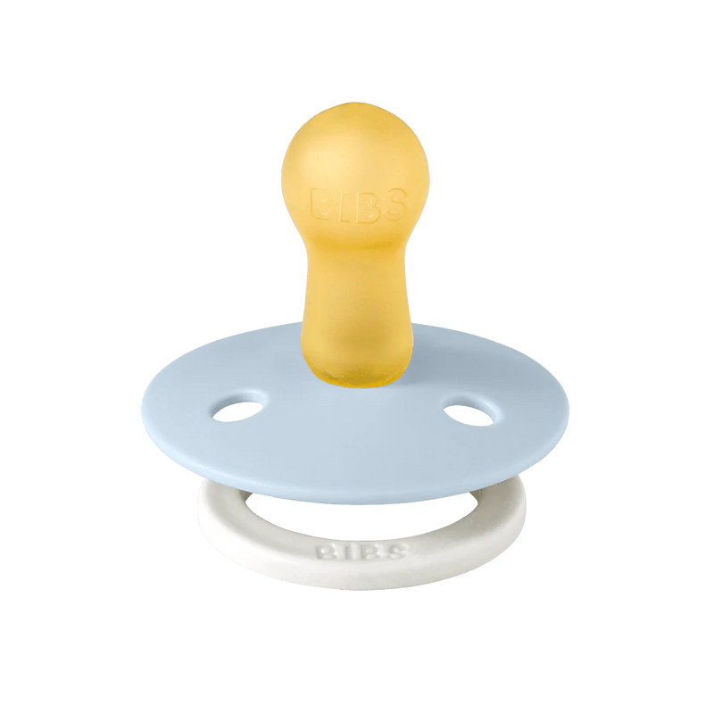 Πιπίλα Colour Glow Latex Iron / Baby Blue 2 τμχ