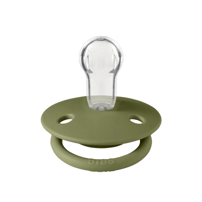 Πιπίλα De Lux Σιλικόνης One Size Honey Bee / Olive 2τμχ