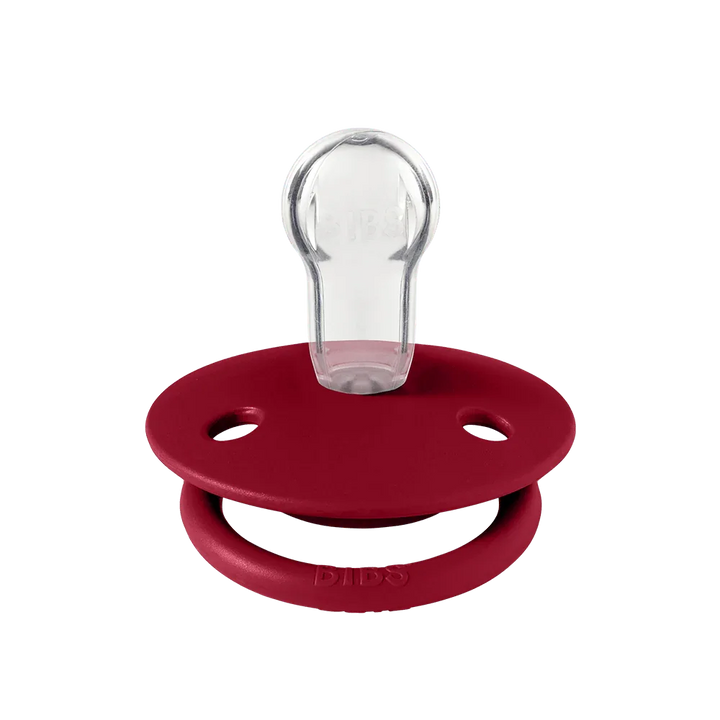 Πιπίλα De Lux Σιλικόνης Coral/ Ruby One Size 2τμχ