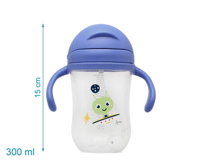 Εκπαιδευτικό Ποτηράκι με Λαβές Space 300ml 6+Μ