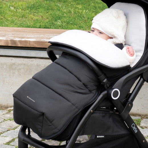 Ποδόσακος Καροτσιού Classic Dark Grey KikkaBoo