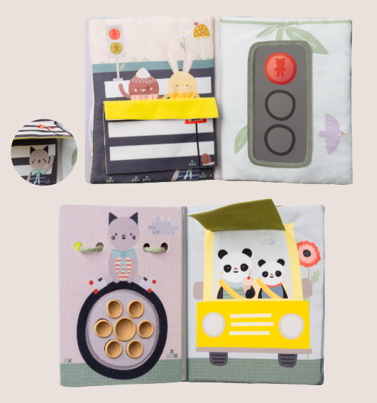 Κρεμαστό Παιχνίδι Δραστηριοτήτων Με Καθρέφτη Ride Time