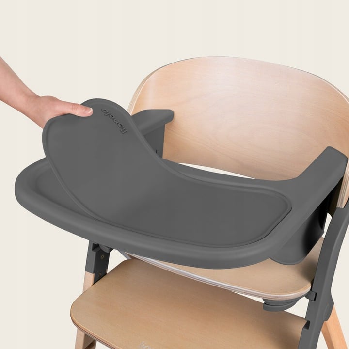 Καρεκλάκι Φαγητού Megan 3 σε 1 Gray Wood Lionelo