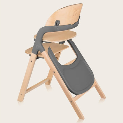 Καρεκλάκι Φαγητού Megan 3 σε 1 Gray Wood Lionelo