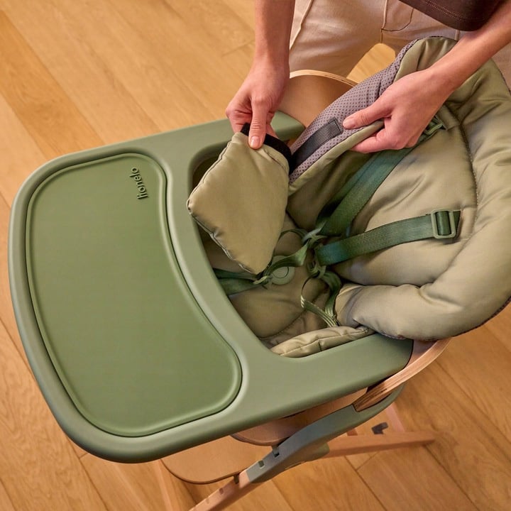 Καρεκλάκι Φαγητού Megan 3 σε 1 Green Wood Lionelo