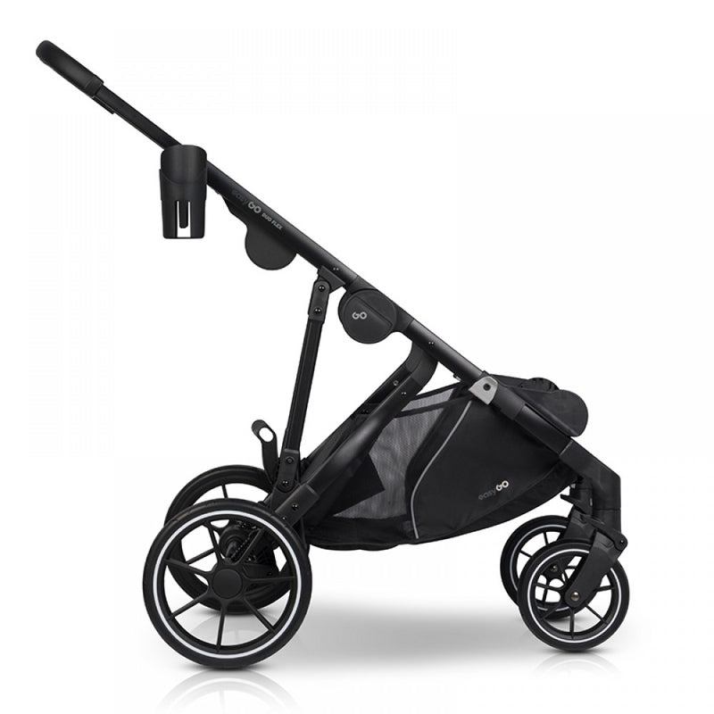 Καρότσι Διδύμων Eurocart Duoflex 1+2 Cloudy Grey EasyGo