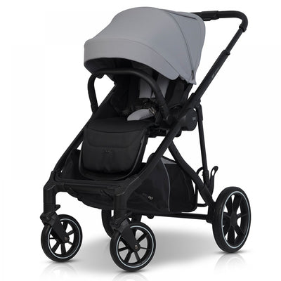Καρότσι Διδύμων Eurocart Duoflex 1+2 Cloudy Grey EasyGo